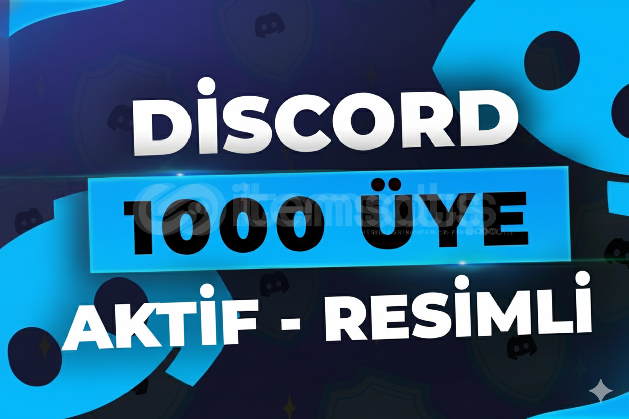 1000 Discord 7/24 Aktif Türk Üye - RESİMLİ 1000 Discord 7/24 Aktif Türk Üye - RESİMLİ