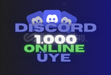 [1000] Discord 7/24 aktif üye 30 GÜN GARANTİLİ