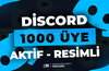 1000 Discord 7/24 Aktif Üye - RESİMLİ