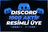 1000 Discord 7/24 Aktif Üye - RESİMLİ