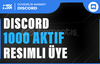 1000 Discord 7/24 Aktif Üye - RESİMLİ