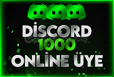  1000 Discord 7/24 Online Üye | Fotoğraflı