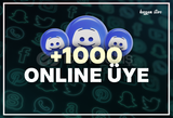 +1000 Discord Aktif Üye - anlık teslimat