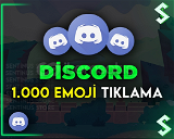 1000 Discord Emoji Tıklama | Anlık