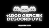 +1000 Discord Gerçek Üye