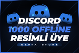 1000 Discord Offline Üye - HIZLI