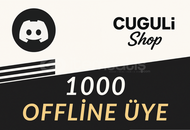 ⭐1000 Discord Offline Üye - RESİMLİ⭐