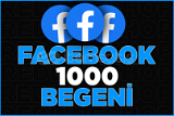 1000 Facebook Gönderi | Hızlı başlar