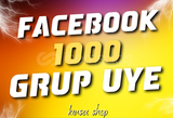 1000 FACEBOOK GRUP ÜYE GARANTİLİ