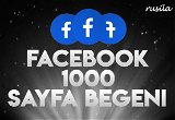 1000 FACEBOOK SAYFA BEĞENİ
