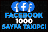 1000 Facebook sayfa takipçi | Hızlı başlar