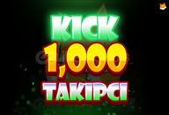 ⭐ 1.000 | [GARANTİLİ] KICK TAKİPÇİ ⭐