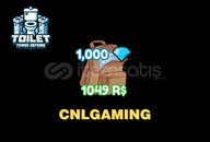 Toilet tower defense | 1.000 Gems (Gift)