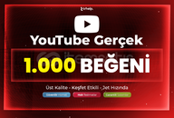 1.000 Gerçek Beğeni | Garantili - YouTube 1.000 Gerçek Beğeni | Garantili - YouTube