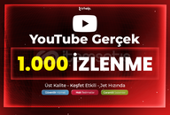 1.000 Gerçek İzlenme | Garantili - YouTube 1.000 Gerçek İzlenme | Garantili - YouTube