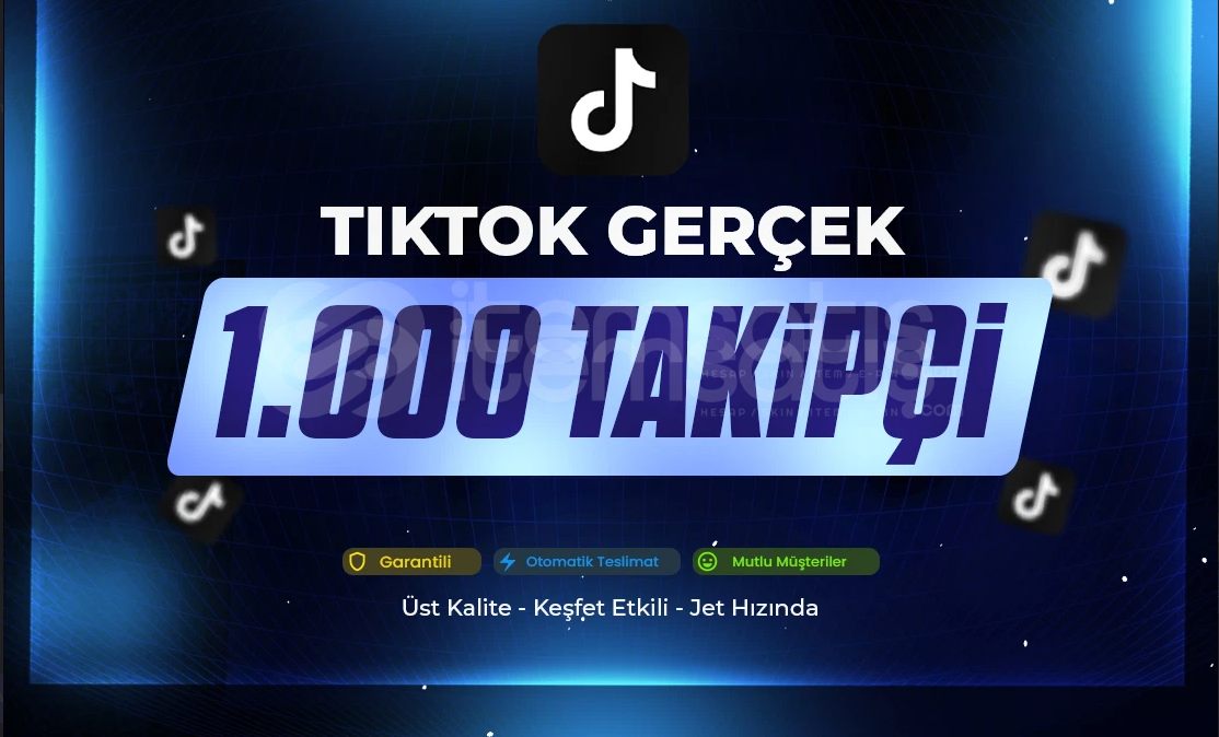 1.000 Gerçek Takipçi | Garantili - TikTok 1.000 Gerçek Takipçi | Garantili - TikTok