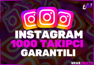 ⭐1000 GERÇEK TAKİPÇİ İNSTAGRAM ⭐[GARANTİLİ!]