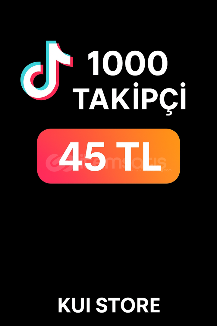 ⭐ 1000 Gerçek Takipçi ⚡TikTok⚡ ⭐ 1000 Gerçek Takipçi ⚡TikTok⚡