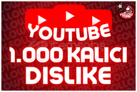 ⭐1000 Gerçek Türk Dislike | Kalıcı + Organik ⭐