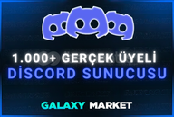 [Hazır] 1.000+ Gerçek Üyeli Discord Sunucuları!