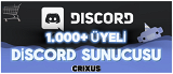 1.000+ Gerçek Üyeli Discord Sunucuları!
