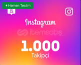 1000 global takipçi/hızlı