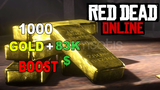 1000 GOLD + 83K $ DOLAR RDR 2 ONLİNE BOOST