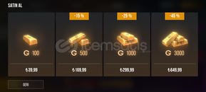 1000 GOLD ALACAĞIM 