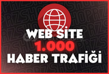 ⭐1.000 HABER SİTE TRAFİĞİ⭐