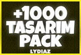 +1000 İÇERİKLİ TASARIM PACK