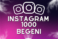 1000 Instagram Beğeni l 30 Satış!