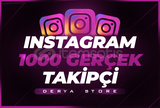 1000 İnstagram Gerçek Takipçi - GARANTİLİ