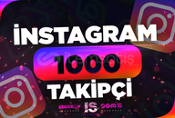 ⭐1000 İnstagram Gerçek Takipçi - GARANTİLİ⭐