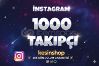 ⭐️1000 Instagram Organik Takipçi⭐️