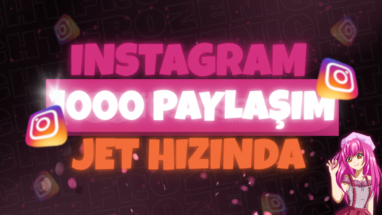 ⚡️1.000 INSTAGRAM PAYLAŞIM + JET HIZINDA⚡️ ⚡️1.000 INSTAGRAM PAYLAŞIM + JET HIZINDA⚡️