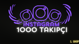 1000 İnstagram Takipçi(Garantili)