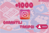 +1000 İnstagram Takipçi | Garantili 