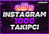 !! ÜCRETSİZ !! 1000 Instagram Takipçi