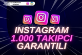 1.000 Instagram Takipçi |GARANTILI + HIZLI|