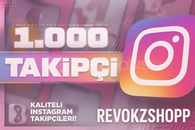 1000 - İnstagram Takipçi ((KALİTE + HIZ))