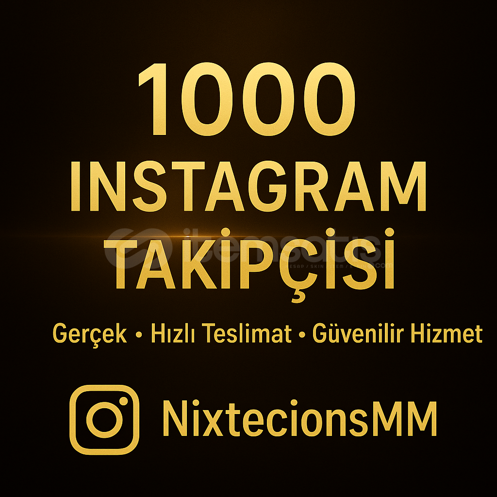???? 1000 Instagram Takipçisi | Hızlı Teslimat & G ???? 1000 Instagram Takipçisi | Hızlı Teslimat & G