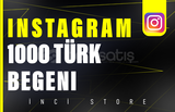 1000 İnstagram Türk Beğeni