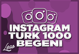 1000 Instagram Türk Beğeni
