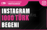 1000 İnstagram Türk Beğeni