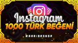 1.000 Instagram Türk Beğeni | ANLIK |