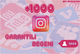 +1000 İnstagram Beğeni | Garantili 