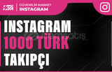 1000 İnstagram Türk Takipçi 