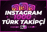 1000 İnstagram Türk Takipçi 