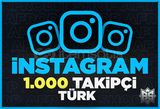 1000 Instagram TÜRK Takipçi