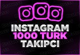 1.000 Instagram Türk Takipçi | 